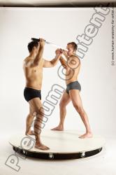 Fighting reference poses of Norbert & Radan